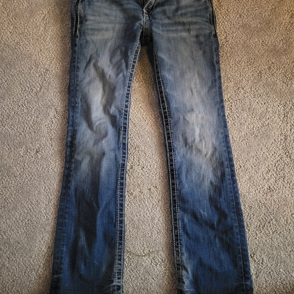 BKE AIDEN Men's Jeans 25S Bootleg - Picture 3 of 3